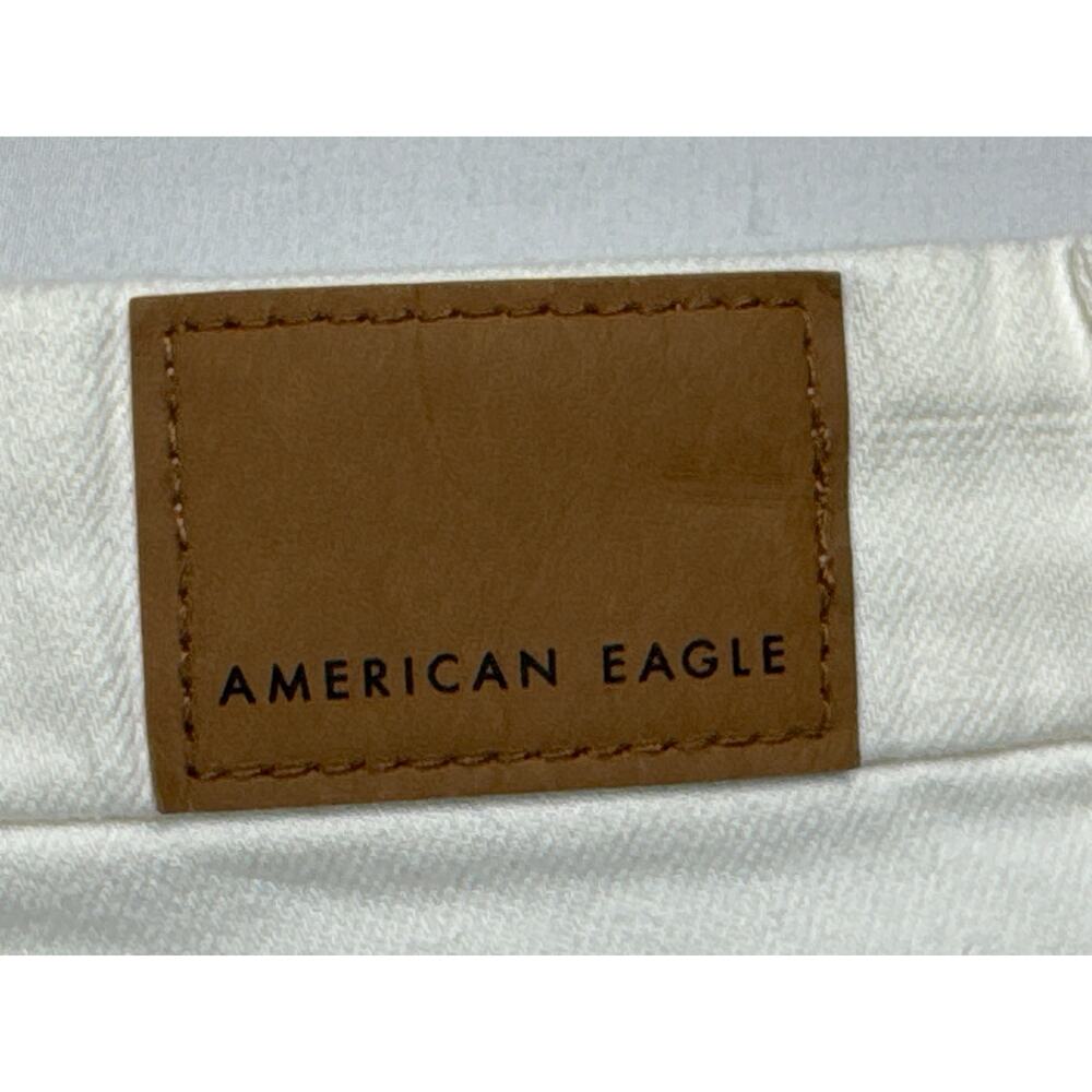 NWT American Eagle Women's Curvy Mom Short White Shorts - 00 (25x2.5)* - Picture 3 of 8
